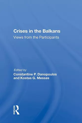 Crises In The Balkans cover