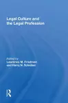 Legal Culture And The Legal Profession cover