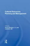 Cultural Resources cover
