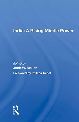 India: A Rising Middle Power cover