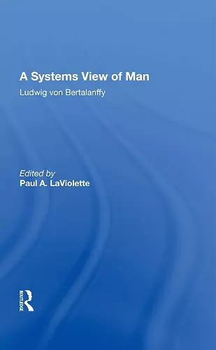 A Systems View of Man cover