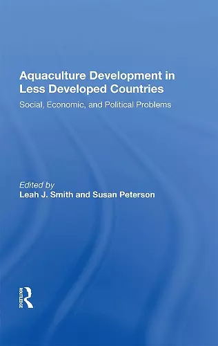 Aquaculture Development In Less Developed Countries cover