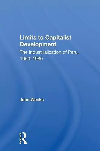 Limits To Capitalist Development cover