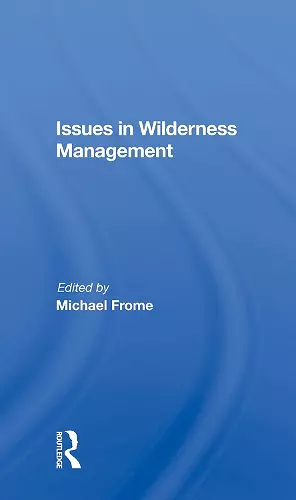 Issues In Wilderness Management cover