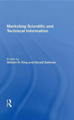 Marketing Scientific And Technical Information cover