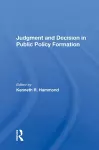 Judgement And Decision cover