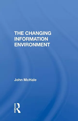 Changing Info Environment cover