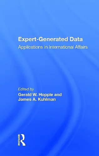 Expert-generated Data cover