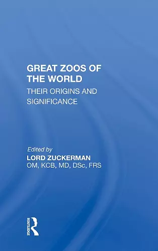 Great Zoos Of The World cover