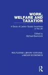 Work, Welfare and Taxation cover