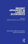 Recent Advances in Labour Economics cover