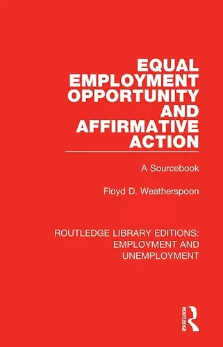 Equal Employment Opportunity and Affirmative Action cover