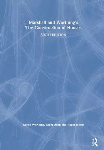 Marshall and Worthing's The Construction of Houses cover