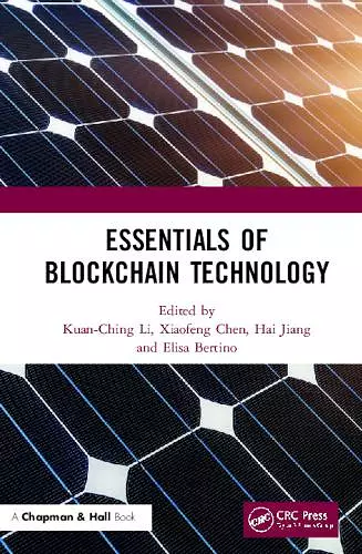 Essentials of Blockchain Technology cover