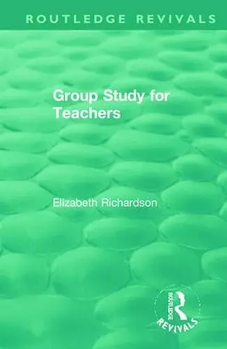 Group Study for Teachers cover