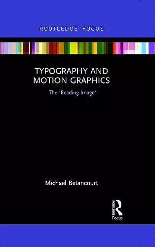 Typography and Motion Graphics: The 'Reading-Image' cover