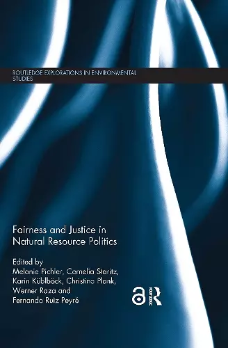 Fairness and Justice in Natural Resource Politics cover