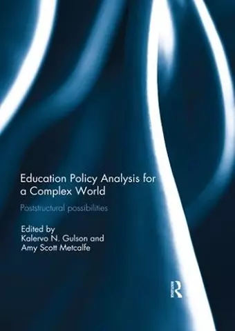 Education Policy Analysis for a Complex World cover