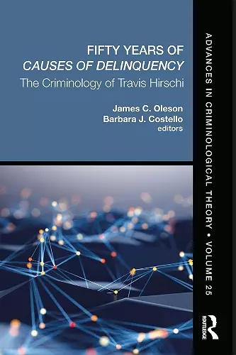 Fifty Years of Causes of Delinquency, Volume 25 cover