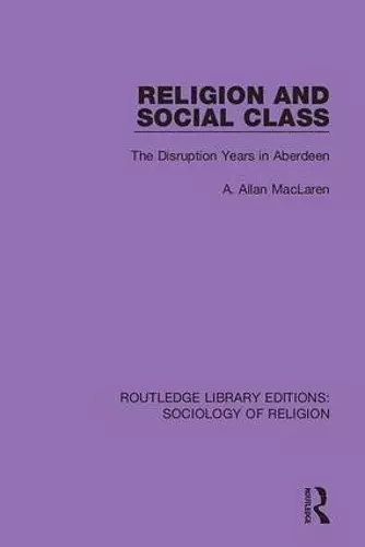 Religion and Social Class cover