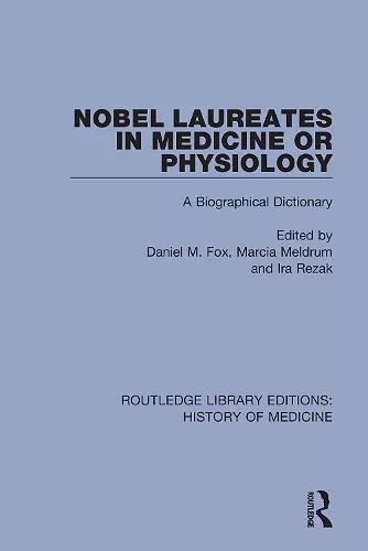 Nobel Laureates in Medicine or Physiology cover