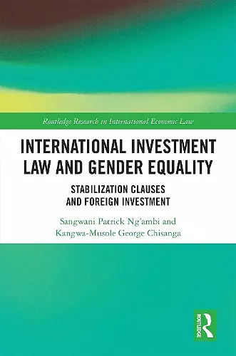 International Investment Law and Gender Equality cover