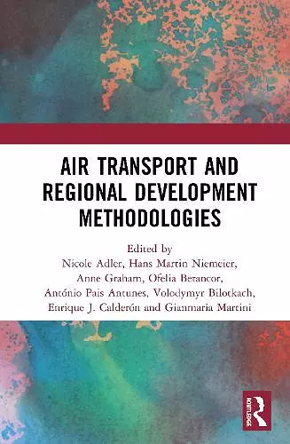 Air Transport and Regional Development Methodologies cover