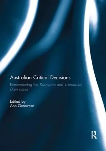 Australian Critical Decisions cover