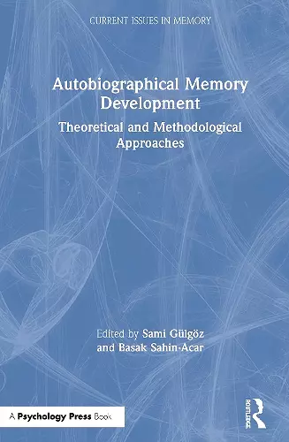 Autobiographical Memory Development cover