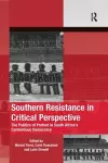 Southern Resistance in Critical Perspective cover