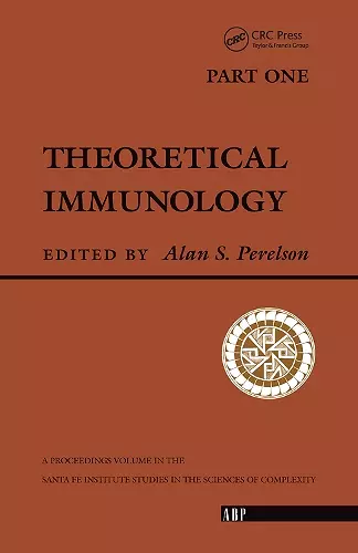 Theoretical Immunology, Part One cover