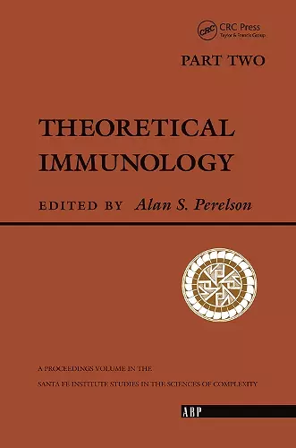 Theoretical Immunology, Part Two cover