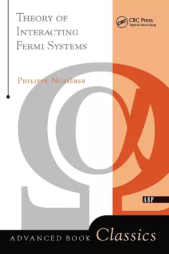 Theory Of Interacting Fermi Systems cover