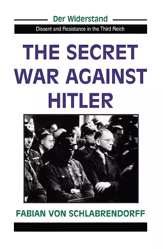 The Secret War Against Hitler cover