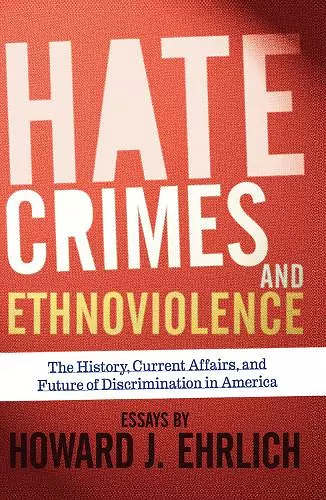 Hate Crimes and Ethnoviolence cover