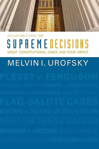 Supreme Decisions, Volume 2 cover