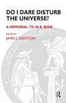 Do I Dare Disturb the Universe? cover