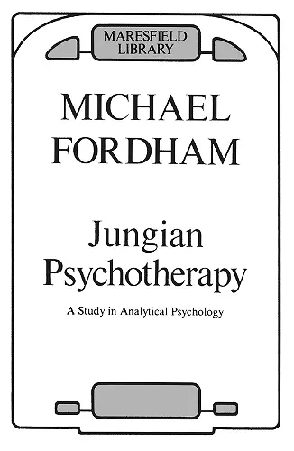 Jungian Psychotherapy cover