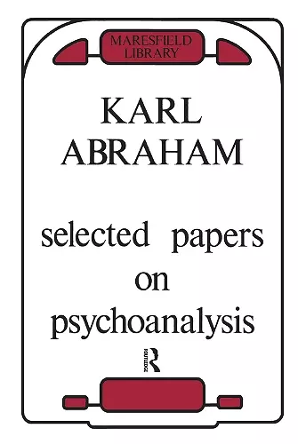 Selected Papers on Psychoanalysis cover