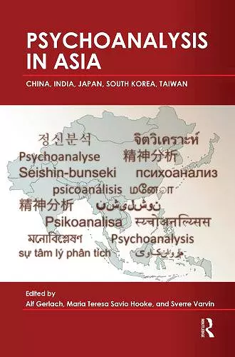 Psychoanalysis in Asia cover