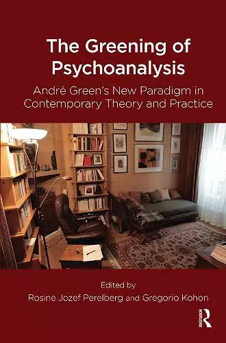 The Greening of Psychoanalysis cover