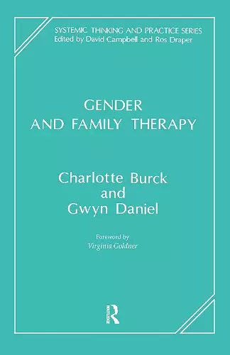 Gender and Family Therapy cover