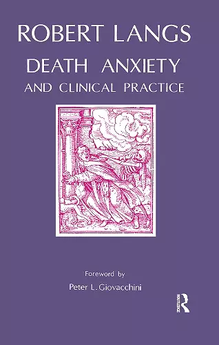 Death Anxiety and Clinical Practice cover