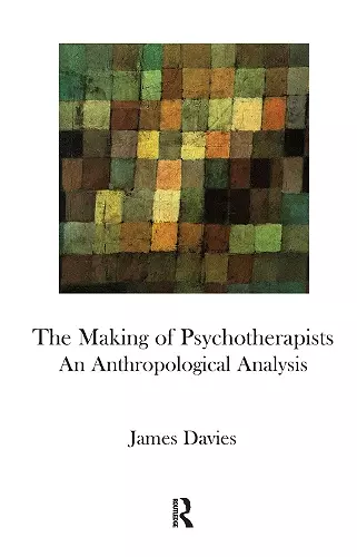 The Making of Psychotherapists cover