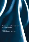 Disclosure and Concealment in Psychotherapy cover