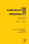 The Construction of Personality cover