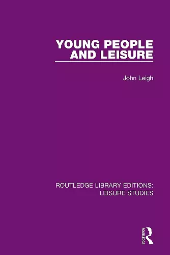 Young People and Leisure cover