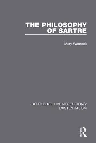 The Philosophy of Sartre cover