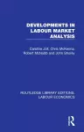 Developments in Labour Market Analysis cover