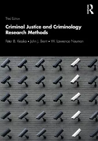 Criminal Justice and Criminology Research Methods cover